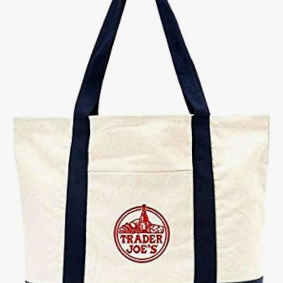 COPY - Large Trader Joe's Shopping Bag Tote - Picture 1 of 5